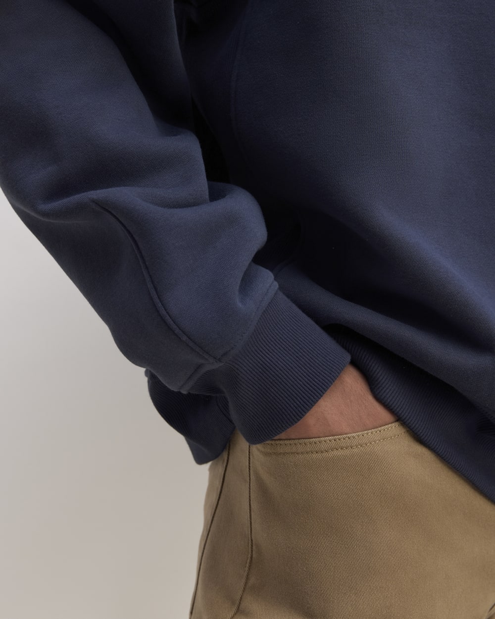 The ReTrack Crewneck Sweatshirt | Navy