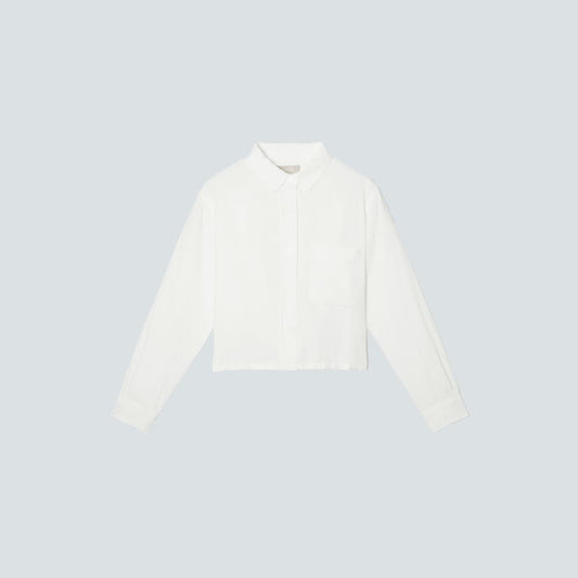 The Linen Way Short Shirt | White