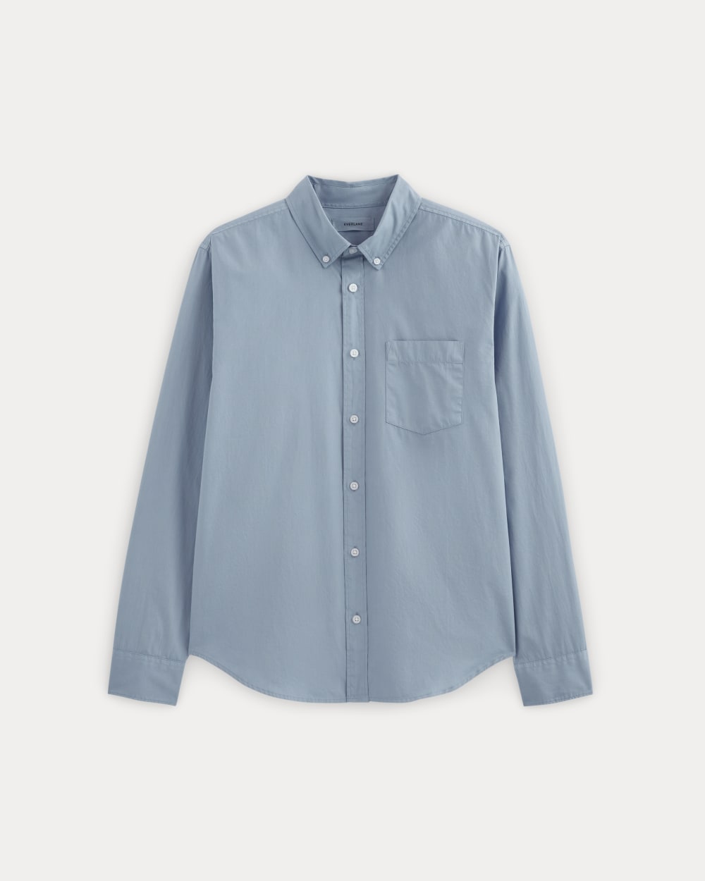 The Washed Poplin Shirt | Soft Blue