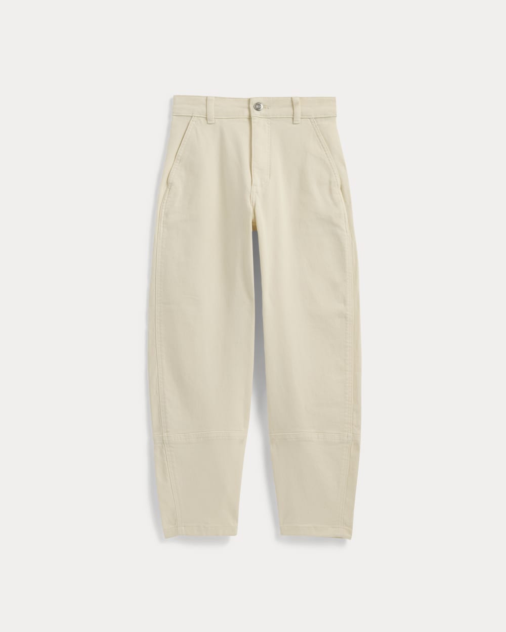 The Utility Barrel Pant | Bone | Regular
