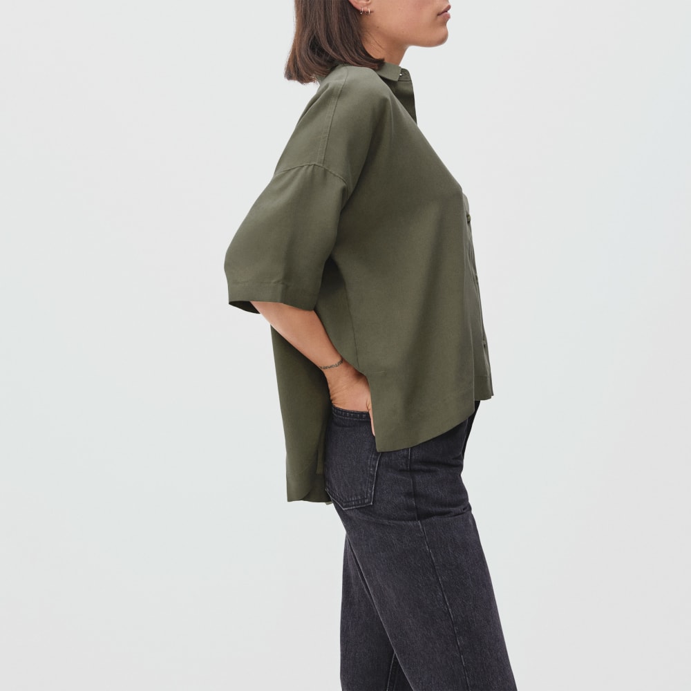The Drapey Square Shirt | Kalamata