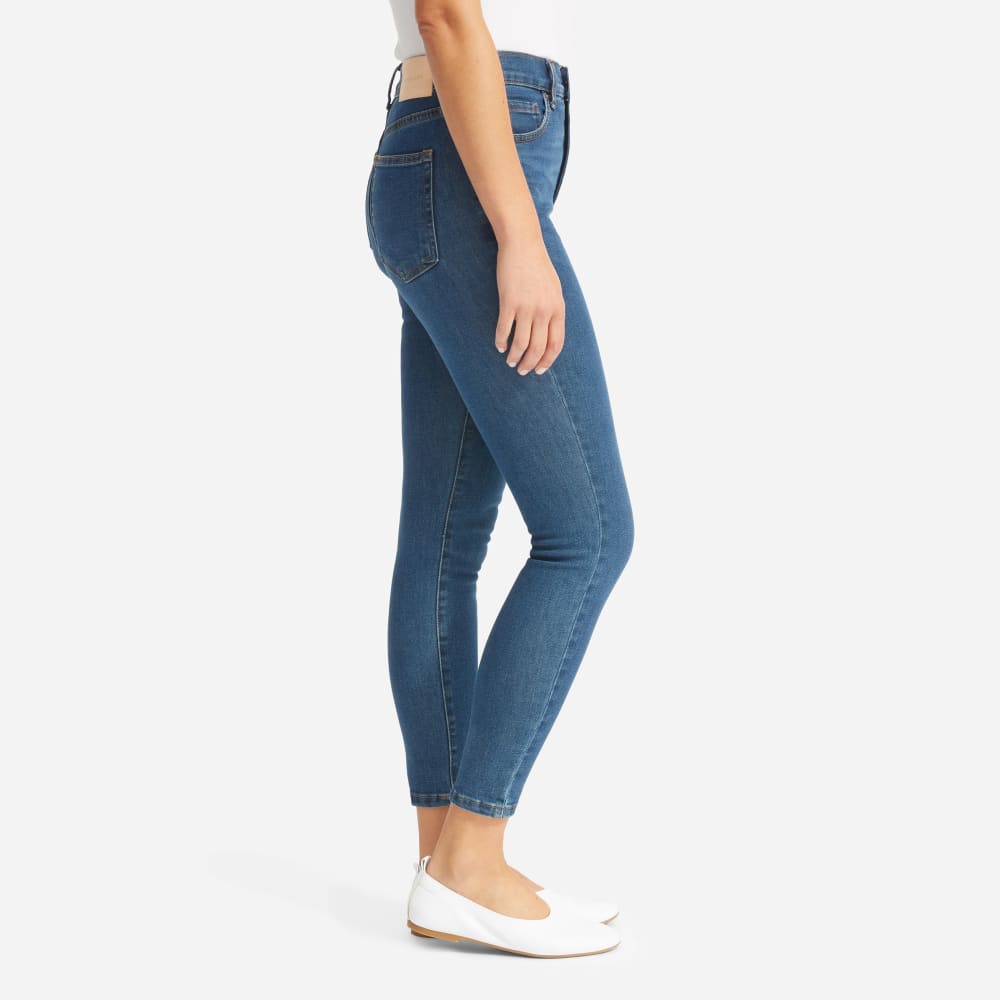 The Authentic Stretch High-Rise Skinny | Mid Blue | 26.5 Inseam