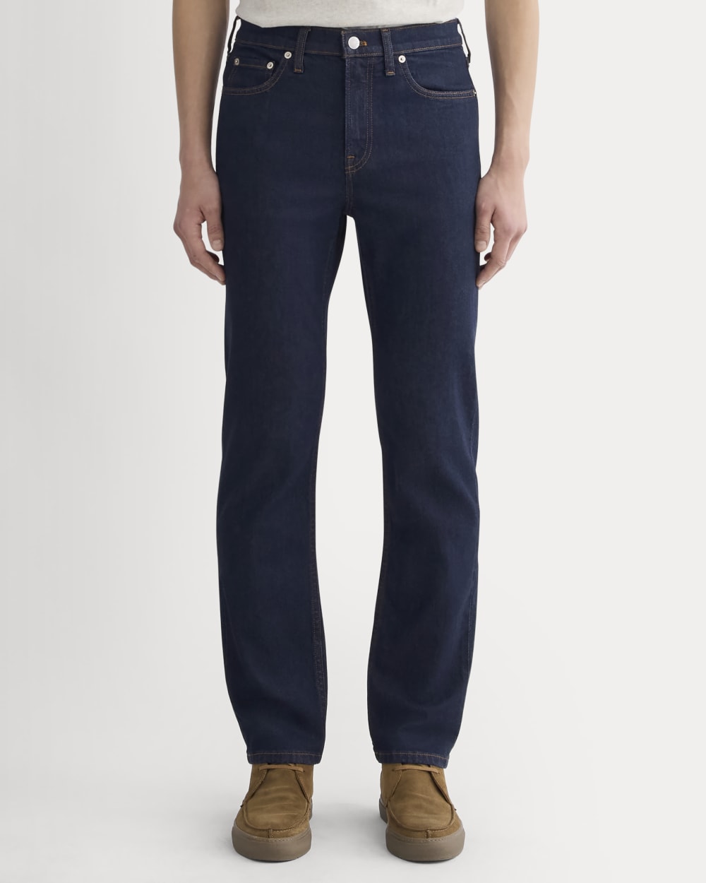 The Organic Cotton Straight-Leg Jean | Pure Blue
