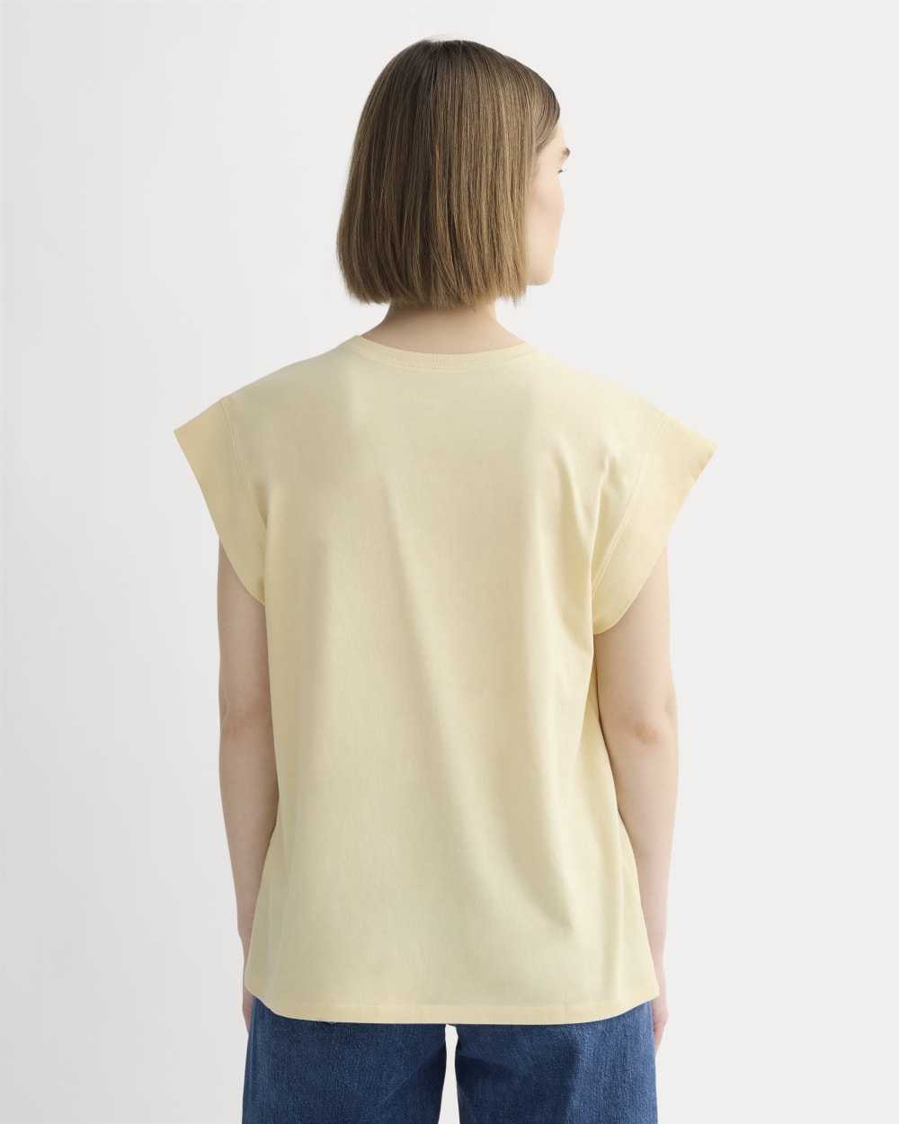 The Muscle Tee in Essential Cotton | Banana Crepe