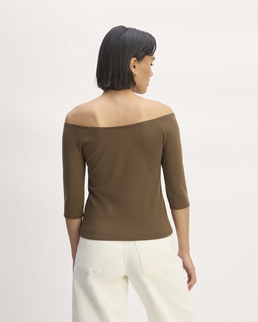 The Form Off-Shoulder Top | Cocoa
