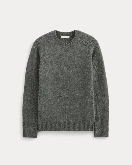 The Cloud Crewneck Sweater | Heather Charcoal
