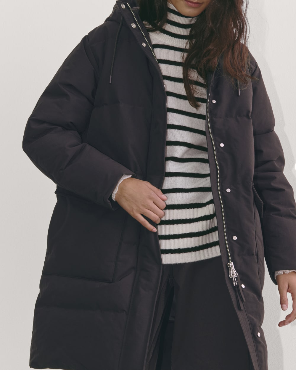 The Long Puffer | Black