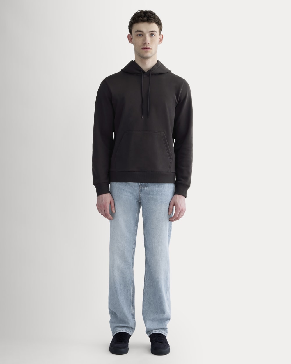 The Off-Duty Terry Hoodie | Black