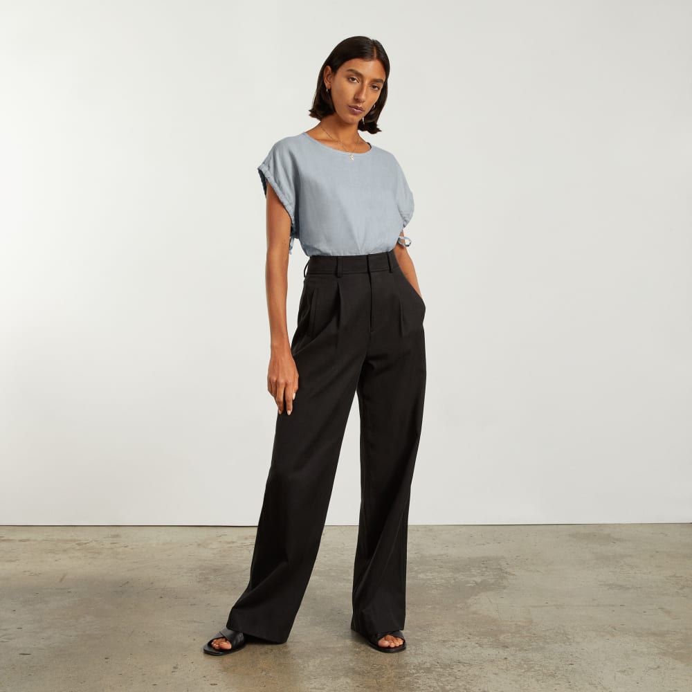 The Drawstring Tunic | Sky