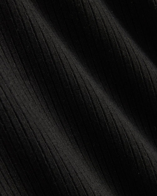 The Shimmy V-Neck Top | Black