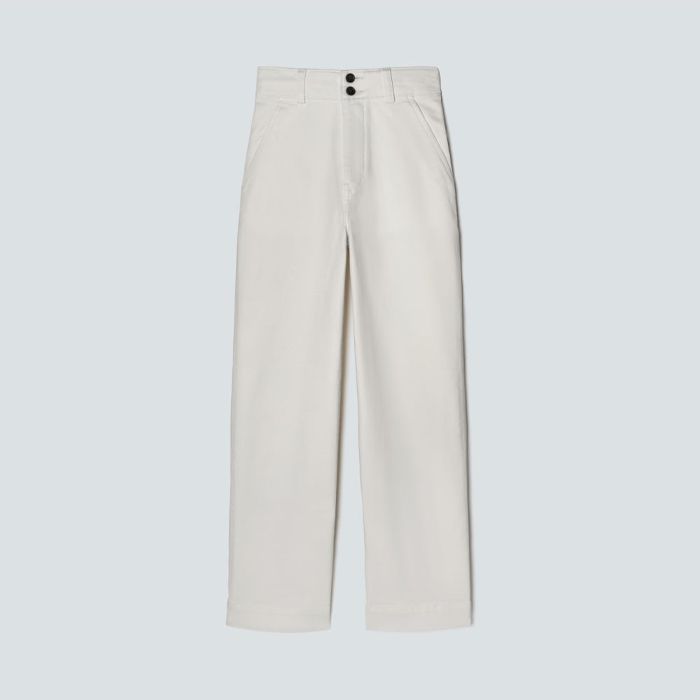 The Organic Wide-Leg Pant | Bone