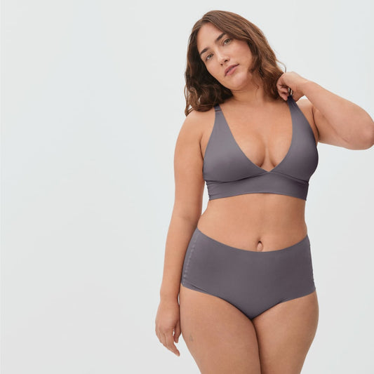 The Invisible High-Rise Hipster | Plum Grey