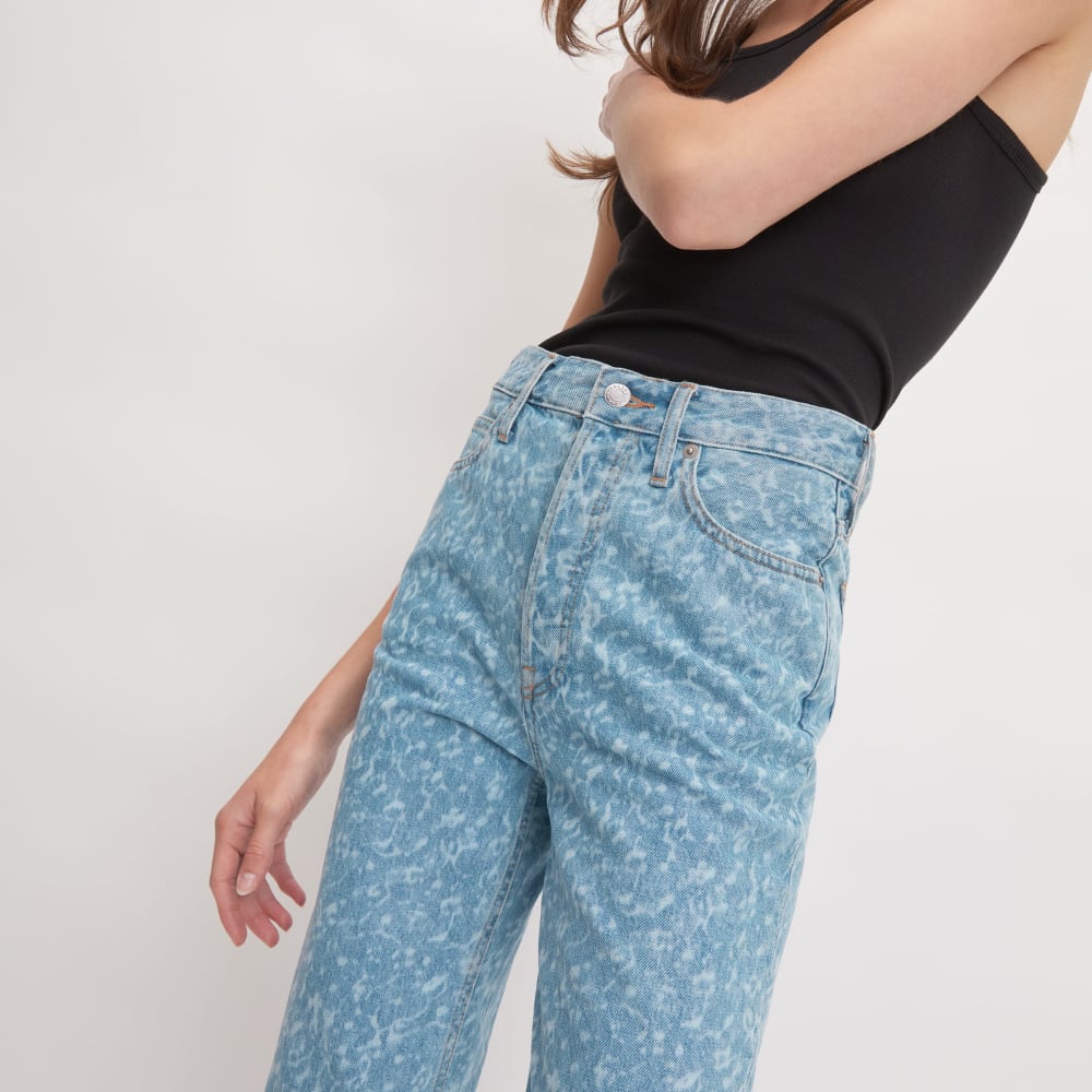 The Rigid Way-High® Jean  | Light Painterly Strokes | 27.5 Inseam