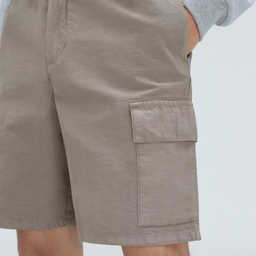 The Cotton Linen Short | Clay