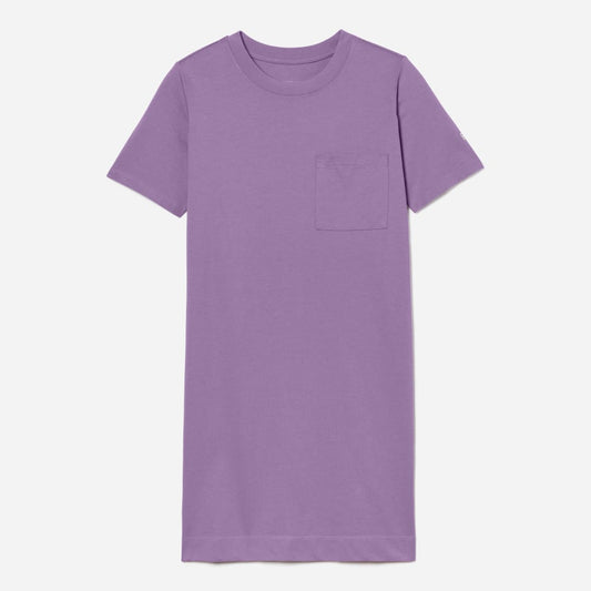 The Organic Cotton Weekend Tee Dress | Dark Orchid