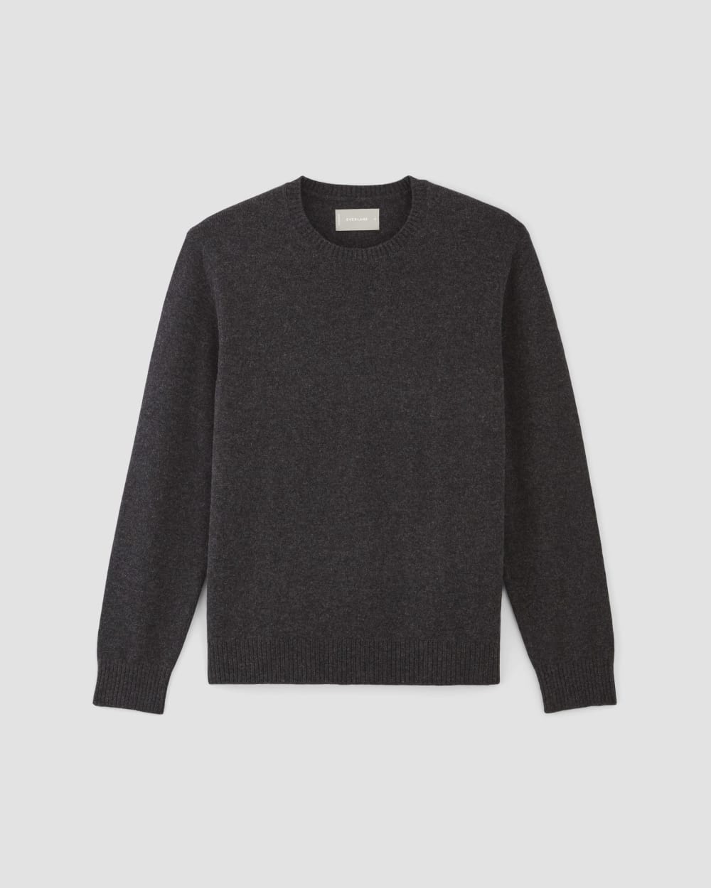 The Premium Merino Crew Neck Sweater | Charcoal
