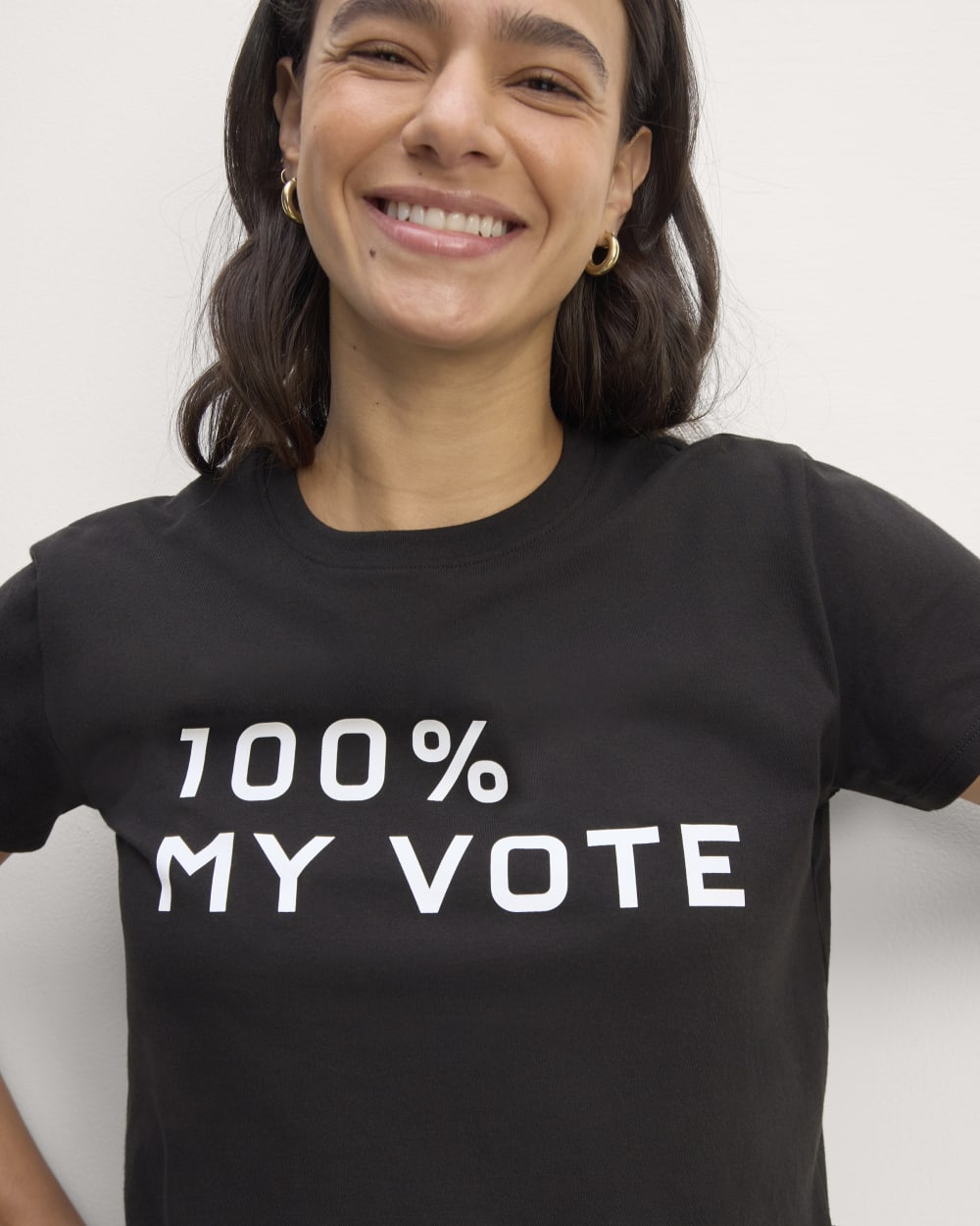 The Voter Tee in Essential Cotton | Black