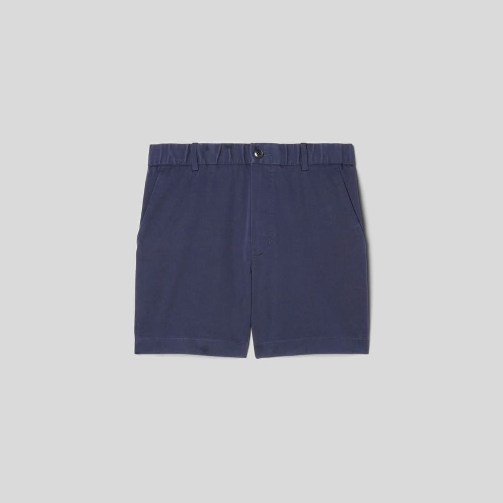 The Pull-On Performance Chino 5 Short | Deep Navy