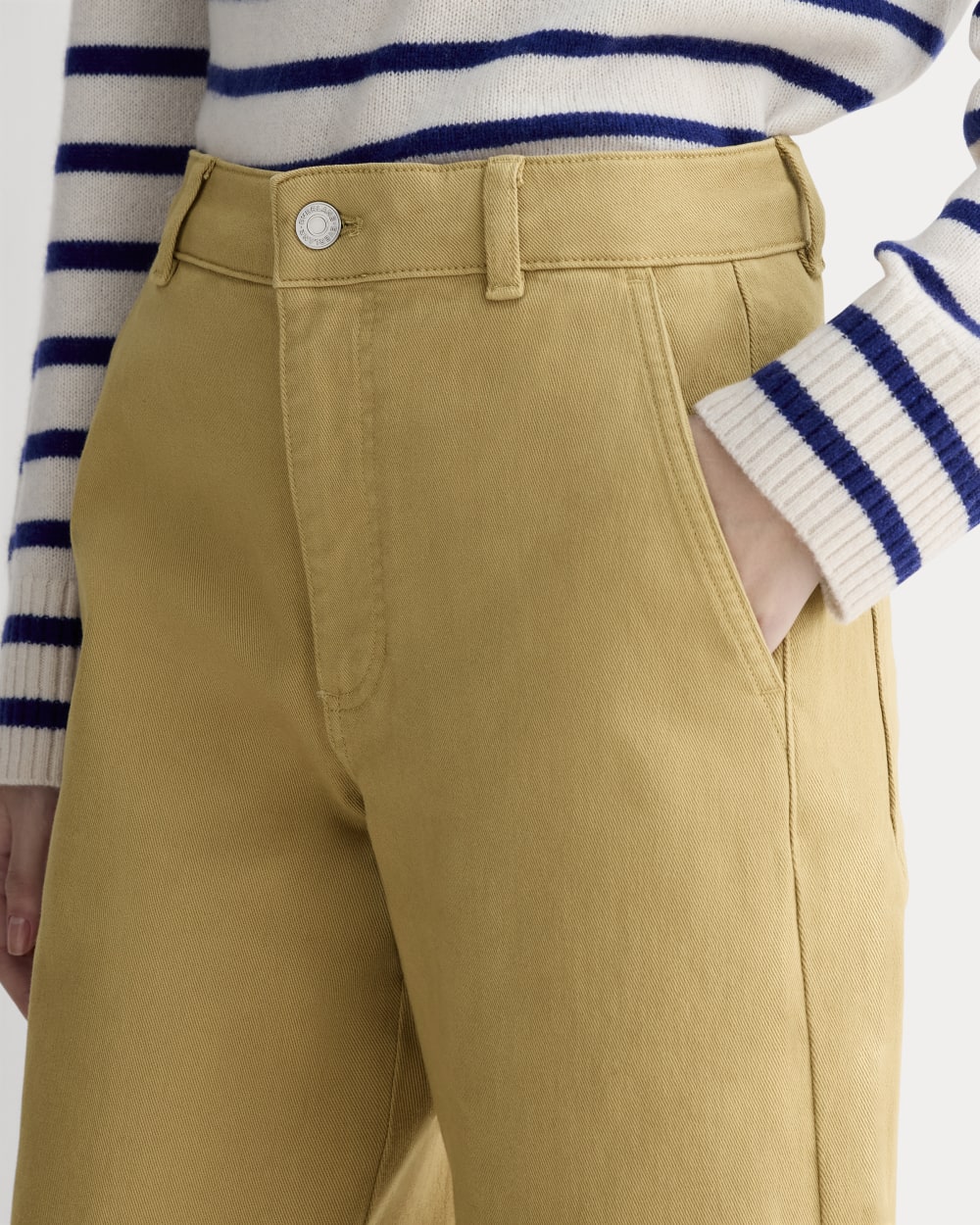 The Utility Wide-Leg Pant | Classic Khaki