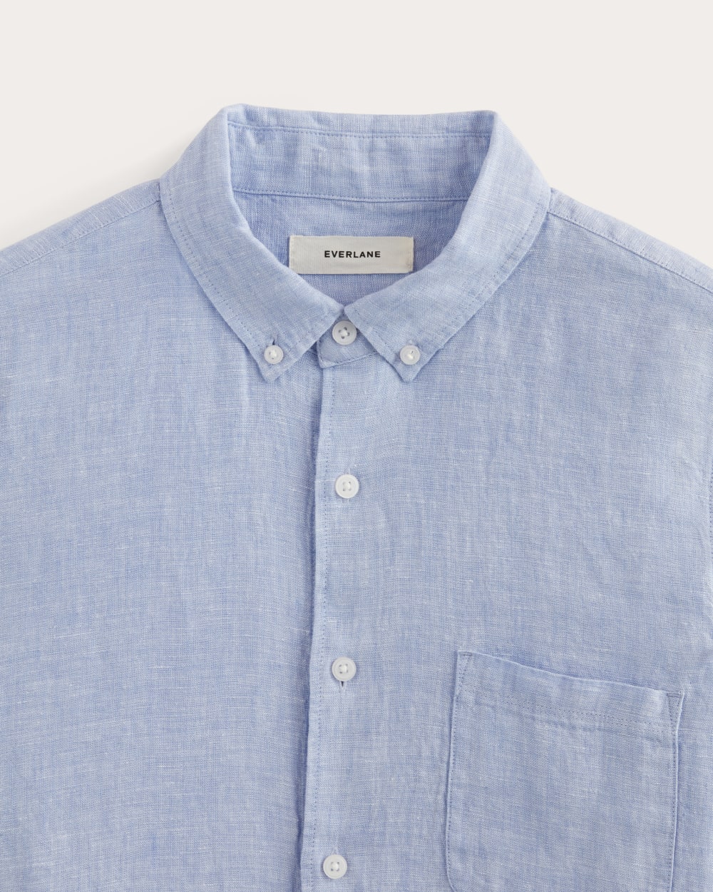 The Classic Shirt in Linen | Light Blue
