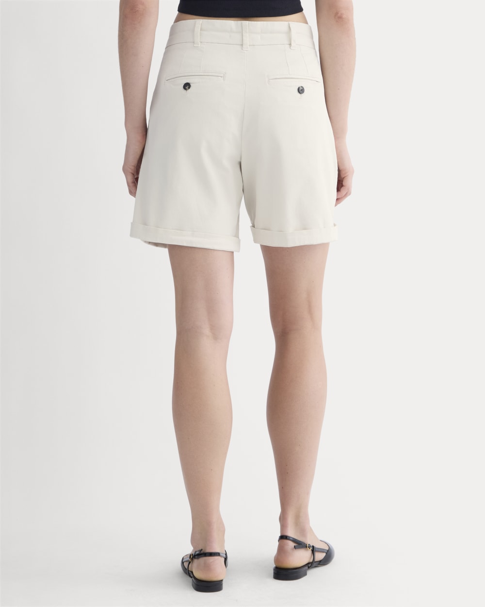 The Pleated Chino Short | Birch