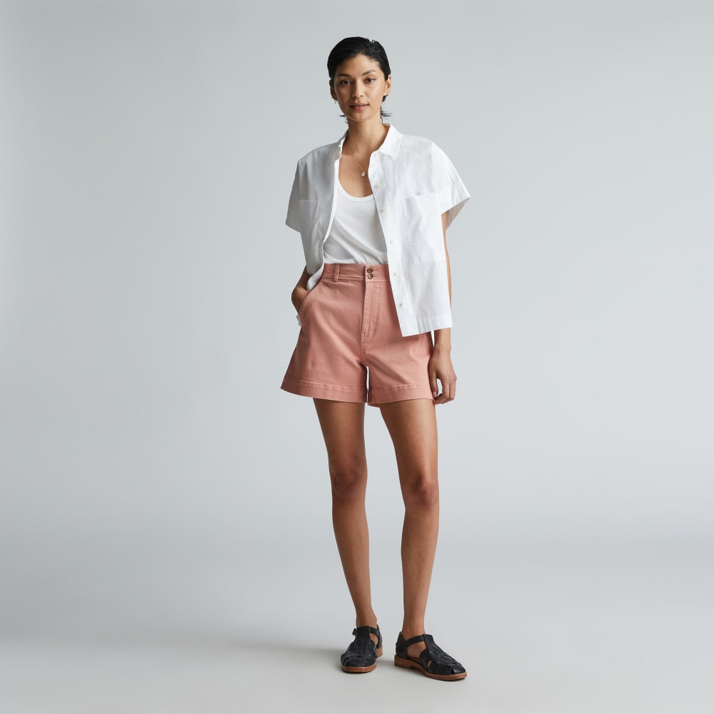 The Way-High® Twill Short | Light Rose