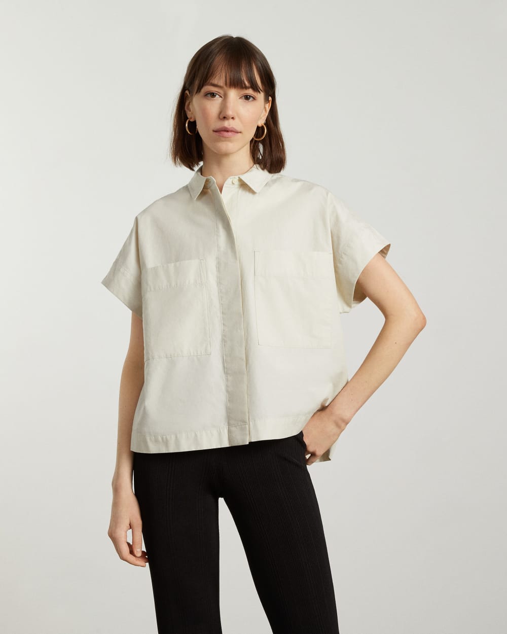 The Short-Sleeve Box Shirt | Sage