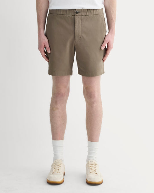 The Pull-On Performance Chino Short | Abalone