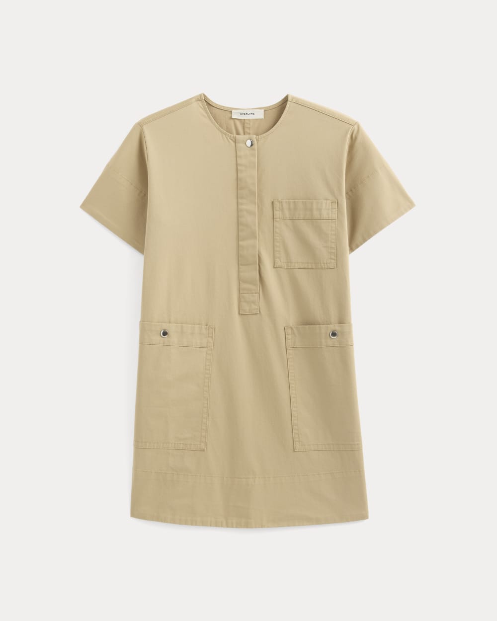 The Safari Mini Dress | Classic Khaki