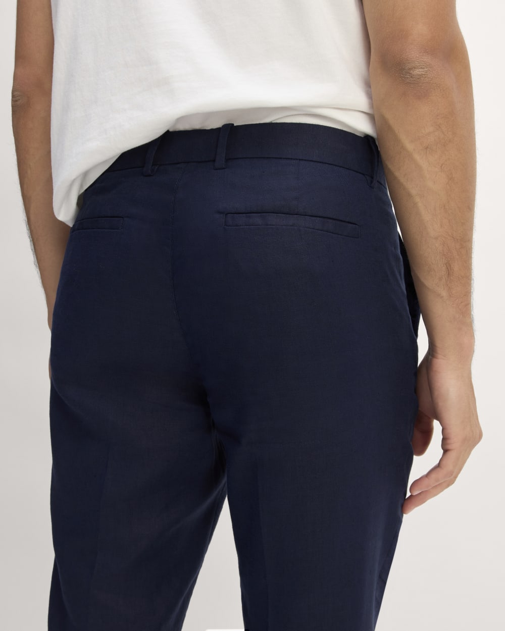 The Linen Trouser | Navy