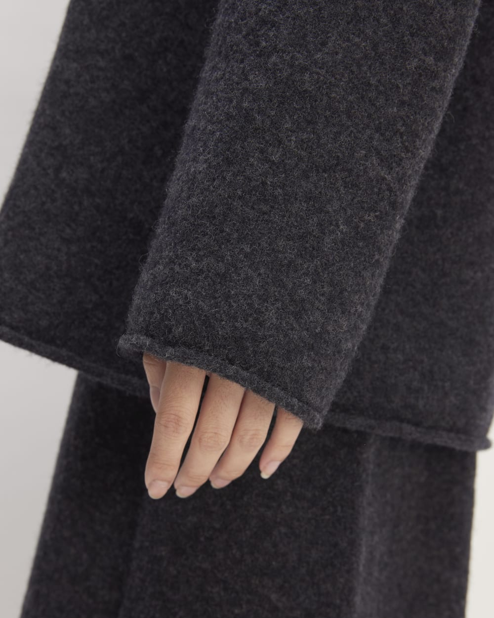 The Cozy-Stretch Crew | Charcoal