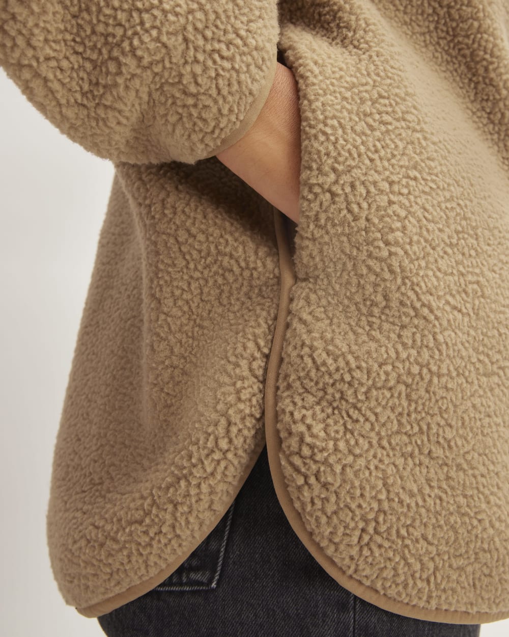 The ReNew Fleece Full-Zip Hoodie | Tiger's Eye