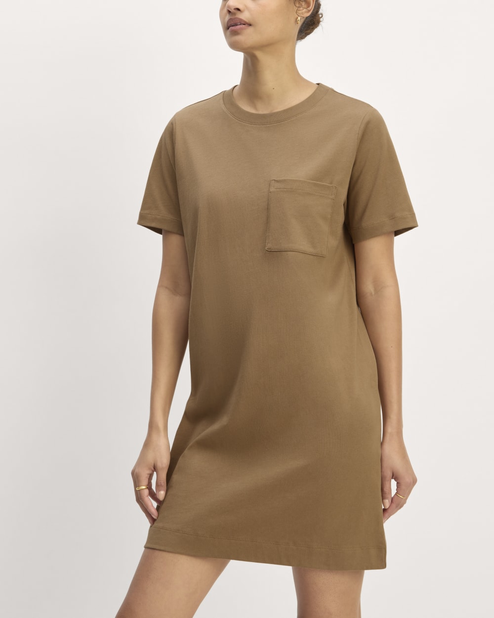 The Organic Cotton Weekend Tee Dress | Toasted Coconut