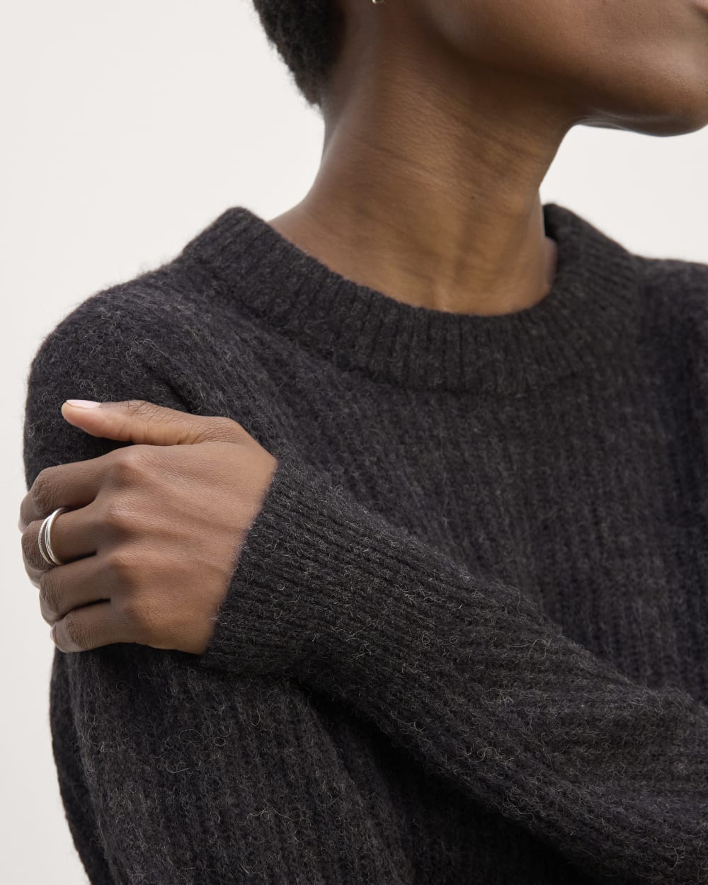 The Cocoon Crew in Alpaca | Heathered Black