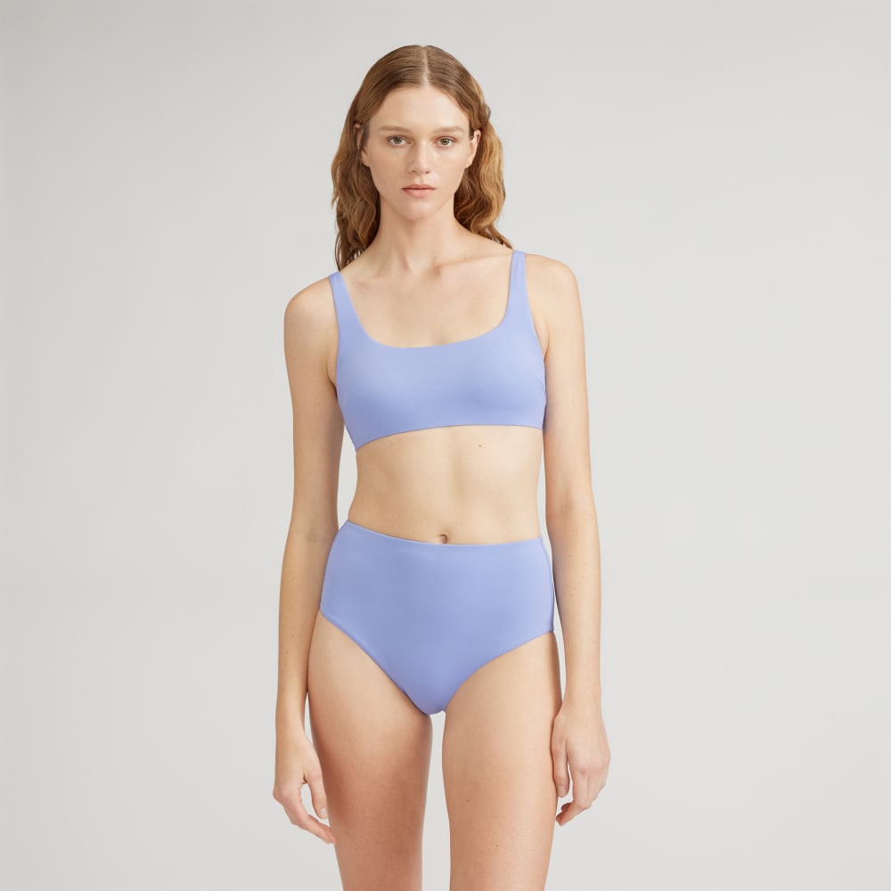 The High-Rise Hipster Bottom | Cornflower Blue