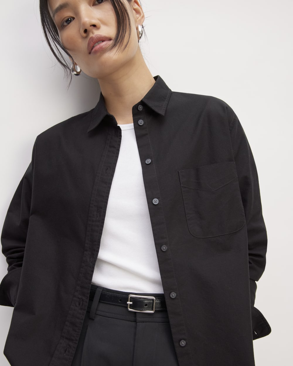 The Must-Have Oxford Shirt | Black