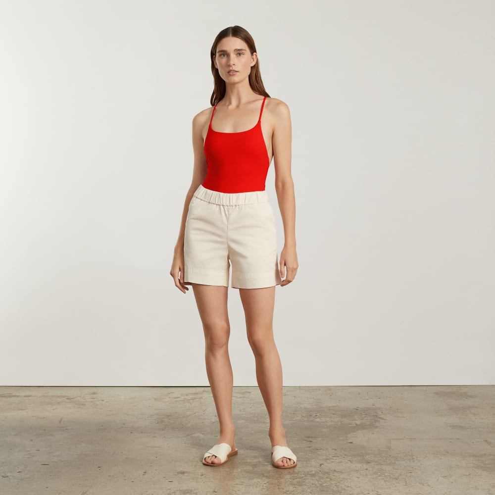 The String One-Piece | Bright Red