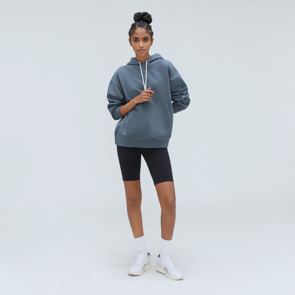 The Track Organic Cotton Popover | Faded Blue