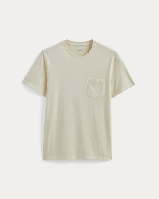 The Essential Organic Garment-Dyed Crew | Parchment