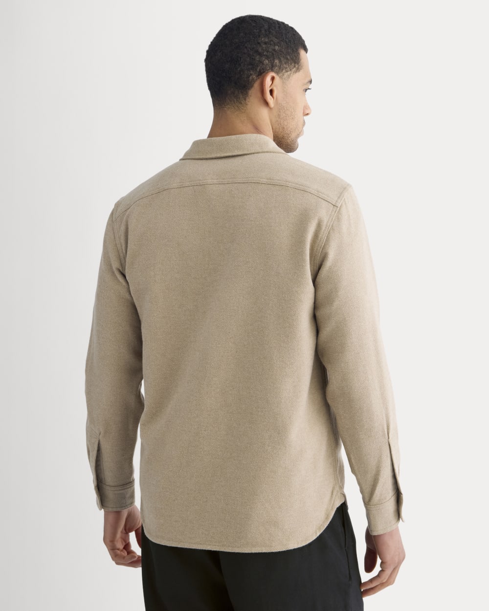 The Heavyweight Overshirt | Uniform | Dark Heathered Camel