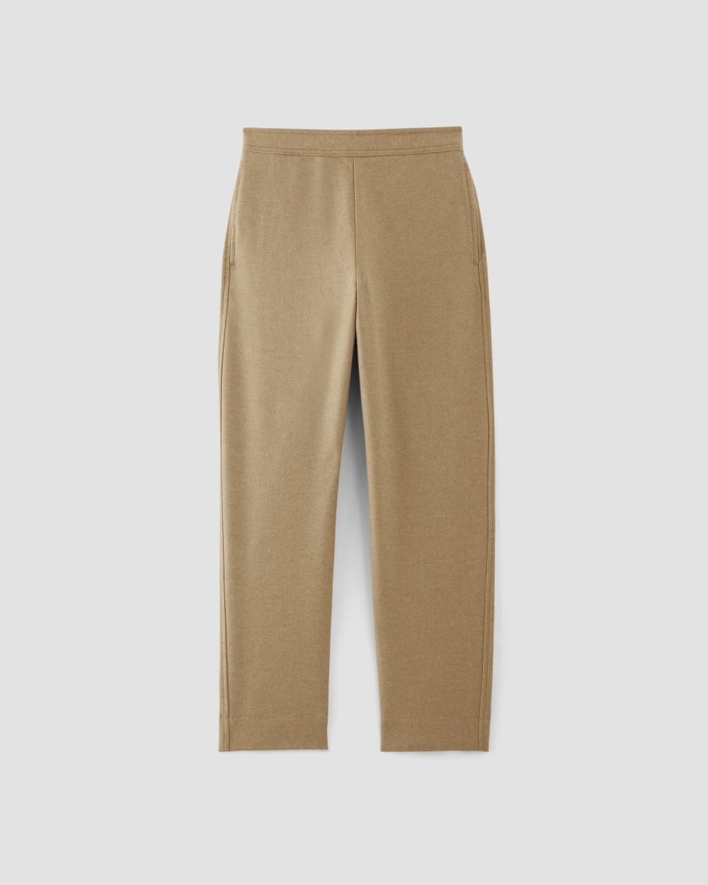 The Wool Flannel Pull-On Pant | Tiger's Eye