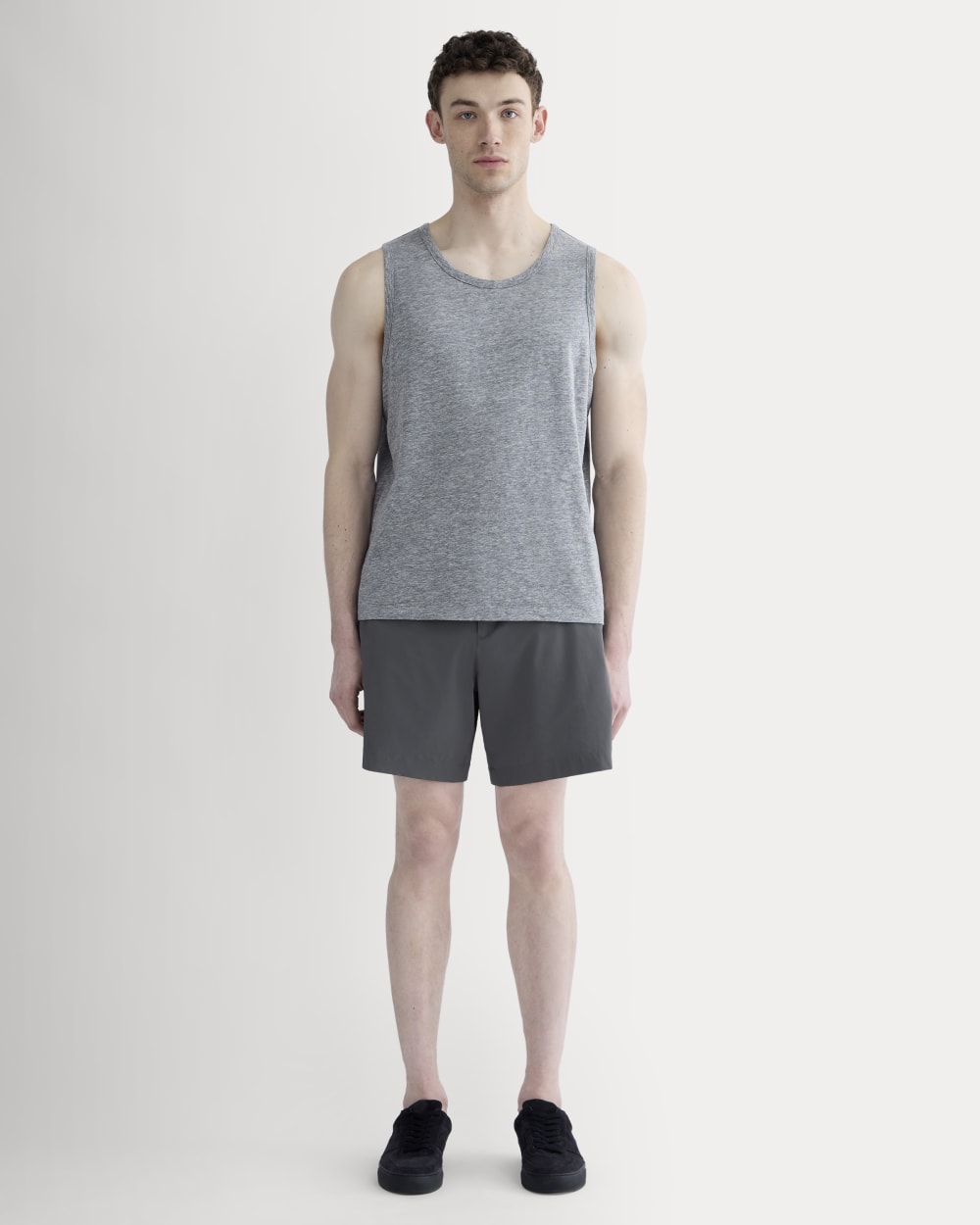 The Rec Performance Tank |  Heathered Grey