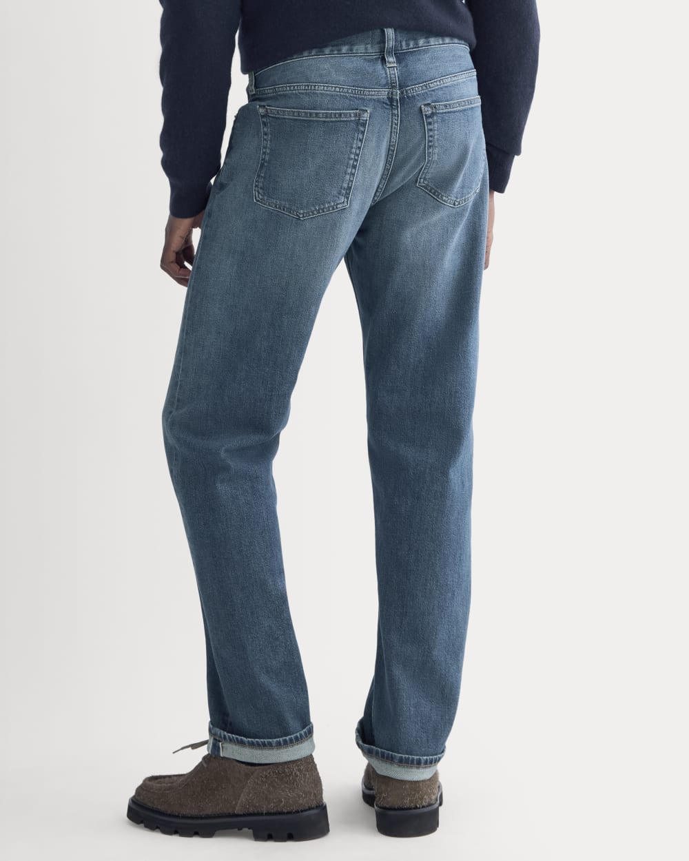 The Selvedge Straight Fit Jean | Drake Vintage Mid Wash