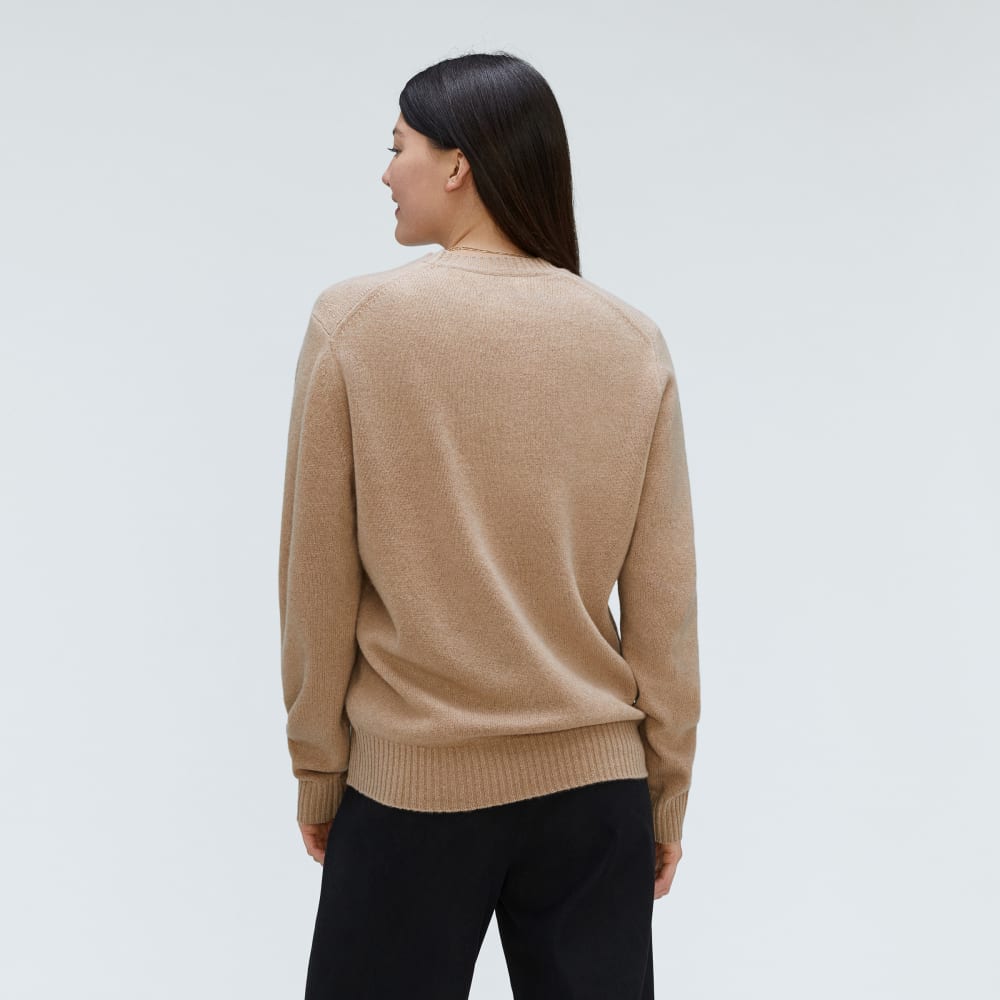 The Everyone Cashmere Crew | Light Camel