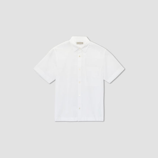 The Poplin Short-Sleeve Shirt | White