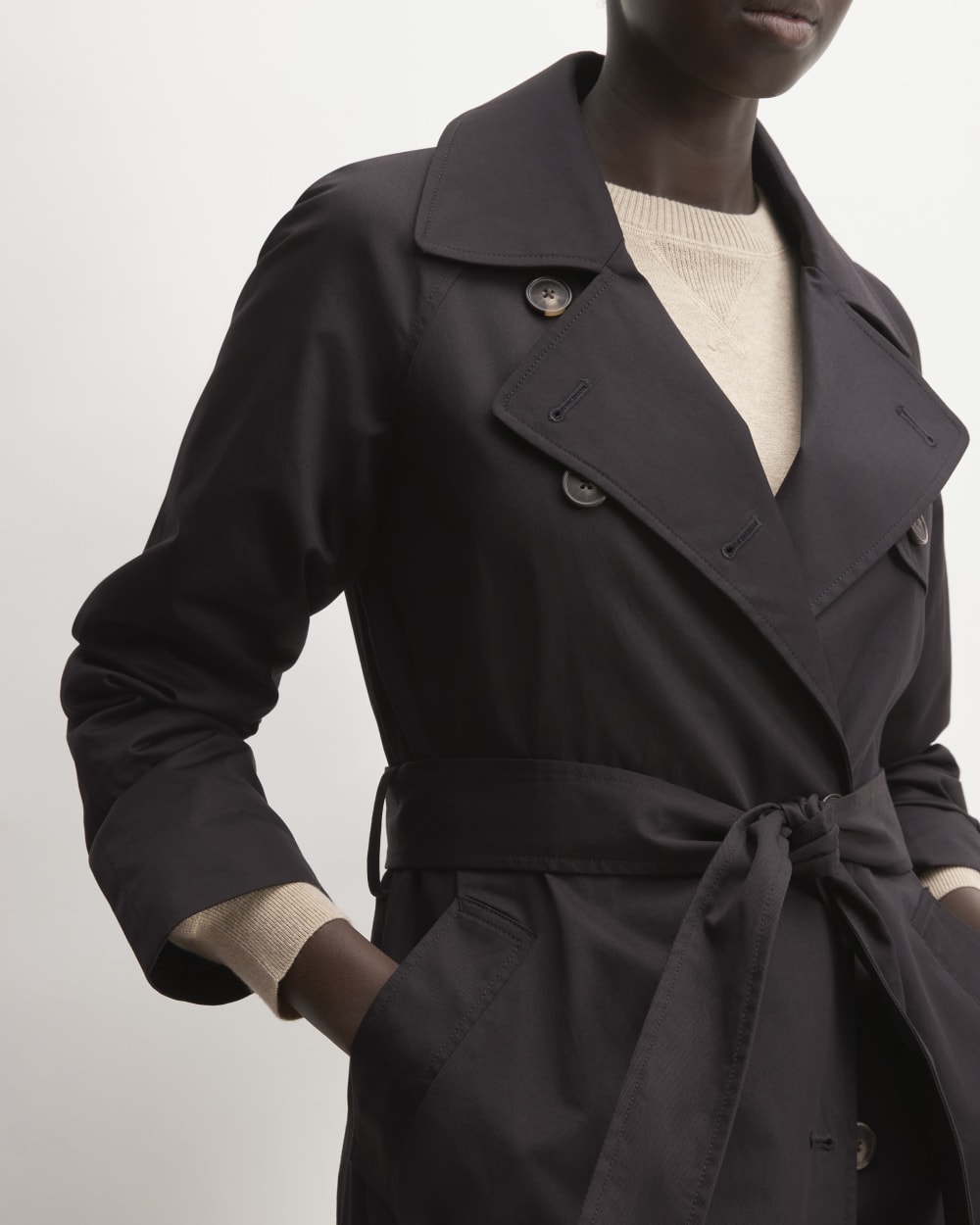 The Trench Coat | Black