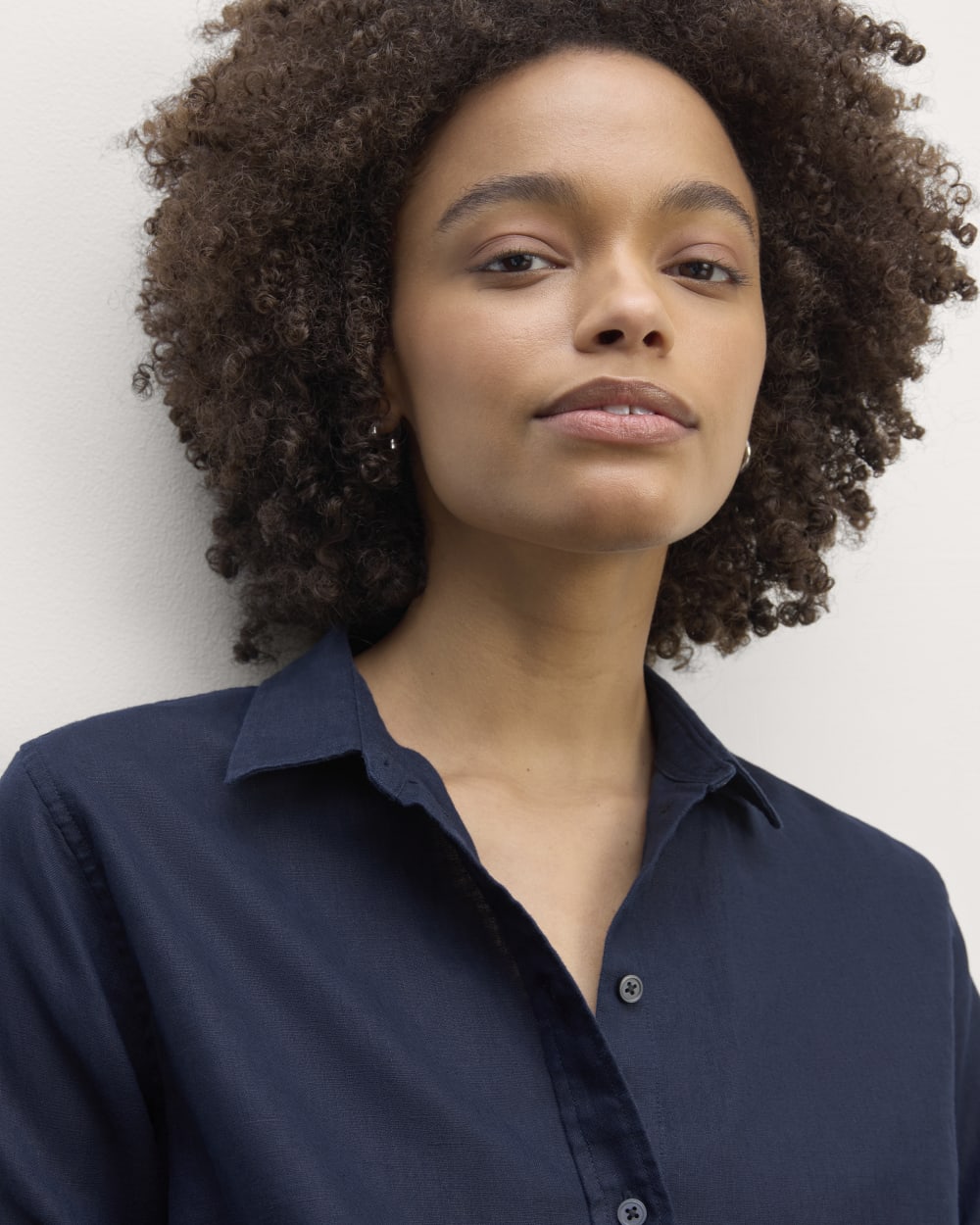 The Must-Have Shirt in Linen | Navy