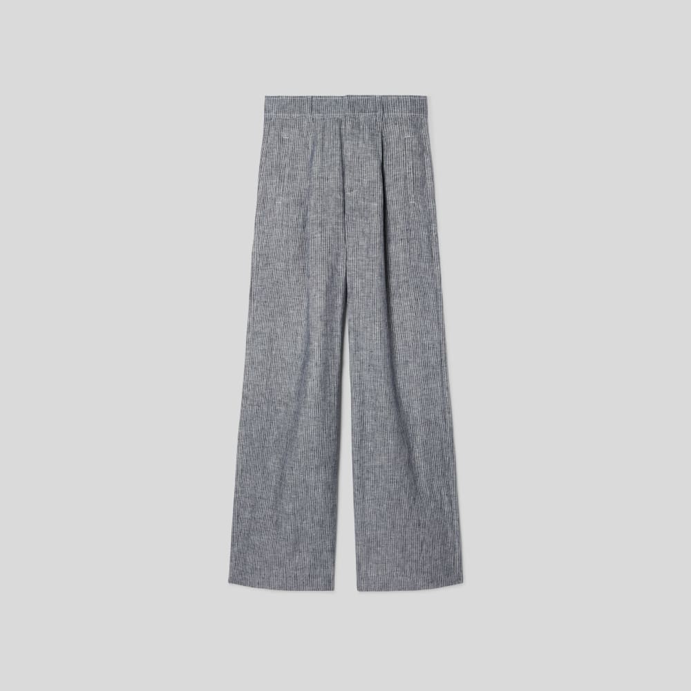 The Linen Way-High® Drape Pant  | Canvas Tan / Navy