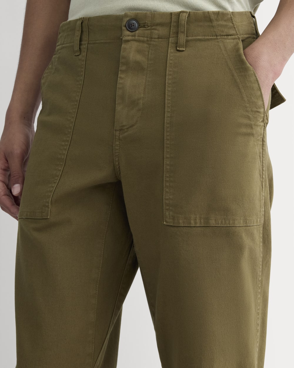 The Canvas Relaxed Pant | Olive