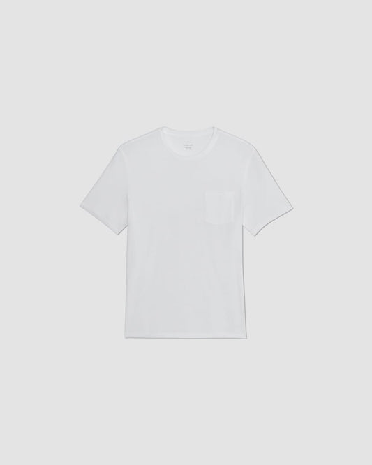 The Organic Cotton Pocket Tee | White